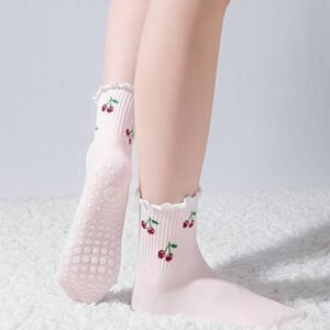 pilates grip socks for women yoga grippy socks