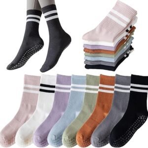grip pilates socks for women, yoga slouch socks (复制)