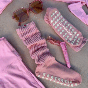 high quality custom grip socks pilates breathable comfy grip socks custom pilates socks (复制)