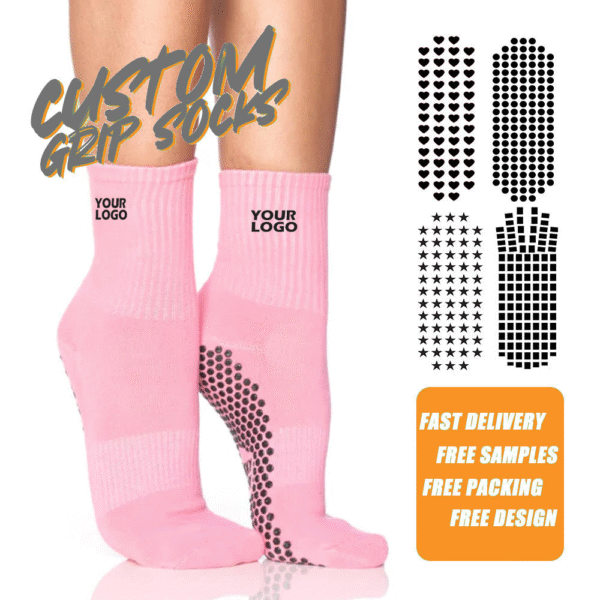 factory high quality wholesale grip socks cheap custom logo socks pilates yoga socks